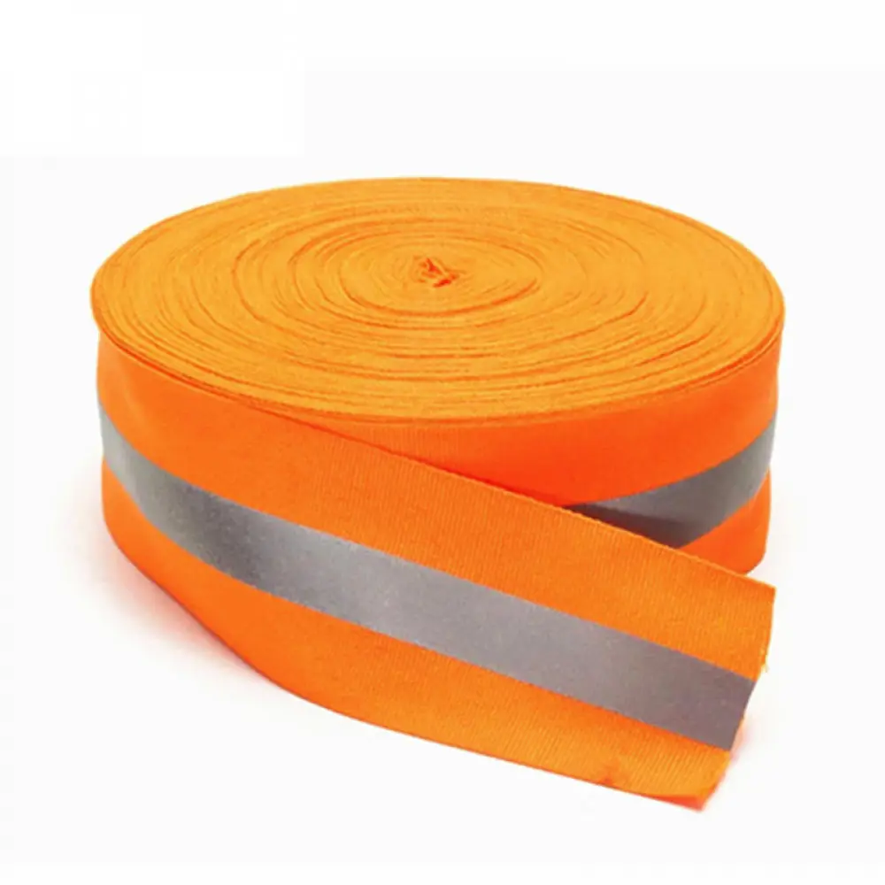 Лента сигнальная Safetystep Reflective fabric tape 50мм х 5м оранжевый