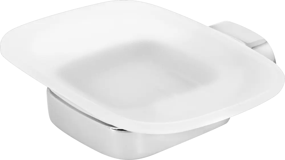 82510015 Мыльница подвесная Bath Plus Opus стекло цвет прозрачный STLM-0028964