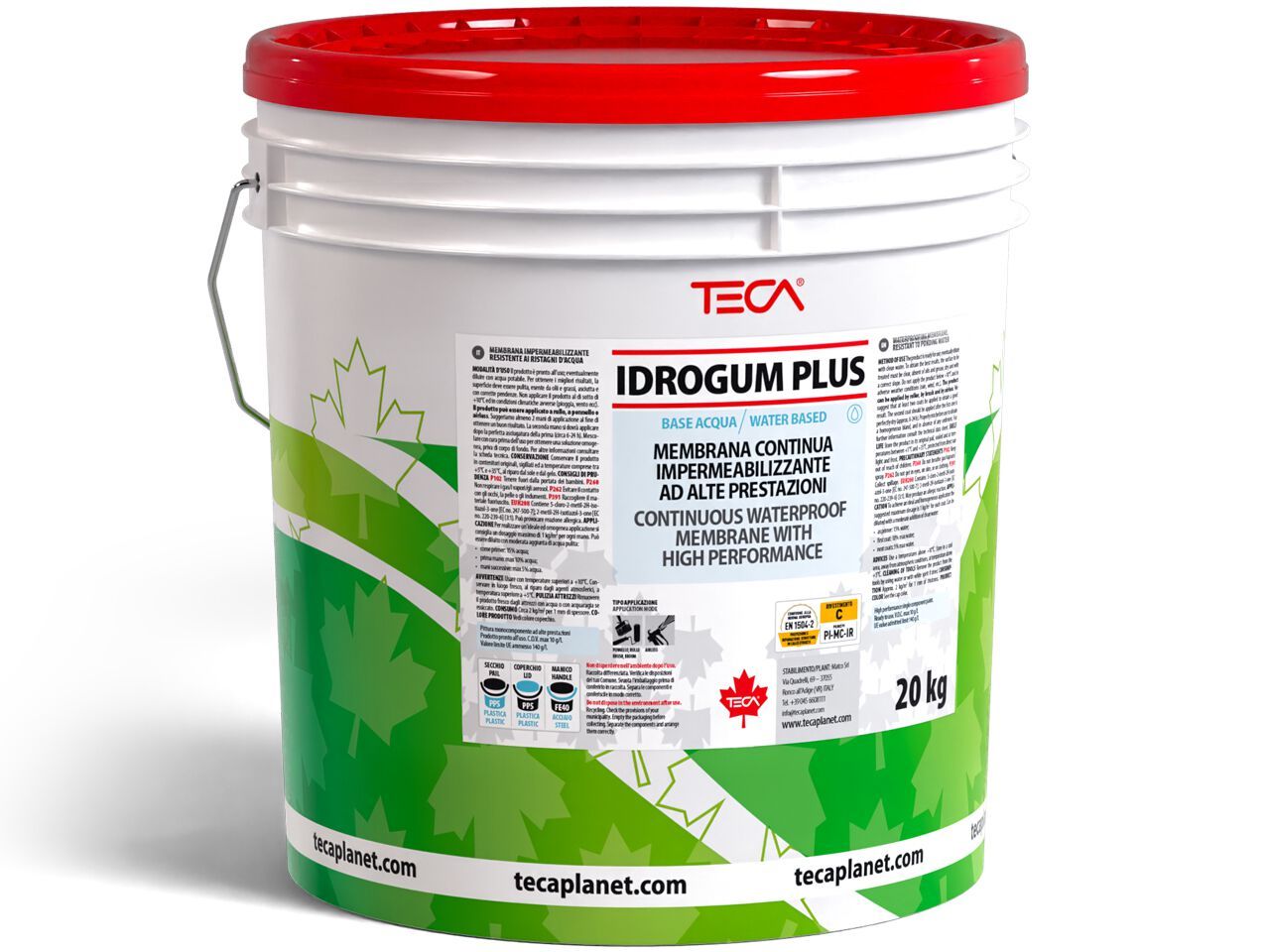 Гидроизоляция непрерывной жидкой мембраны Teca IDROGUM PLUS ARCH-00089889 - Вид №1