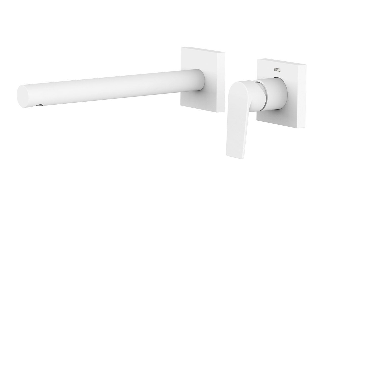 ПРОЕКТ-TRES Однорычажный настенный смеситель для умывальника-21120283BM TRES Project