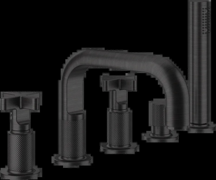 Смеситель для ванны 58140 187 Gessi Inciso СОСТАРЕННАЯ БРОНЗА