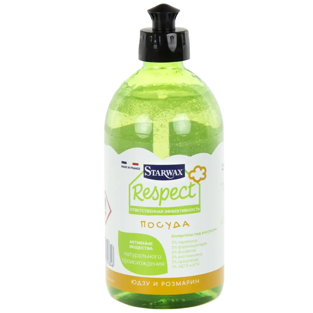 Средство для мытья посуды Starwax Respect 0.5 л STLM-2089327