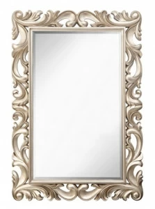 Зеркало прямоугольное настенное серебро Iria PUSHA ДИЗАЙНЕРСКИЕ 062617 Серебро
