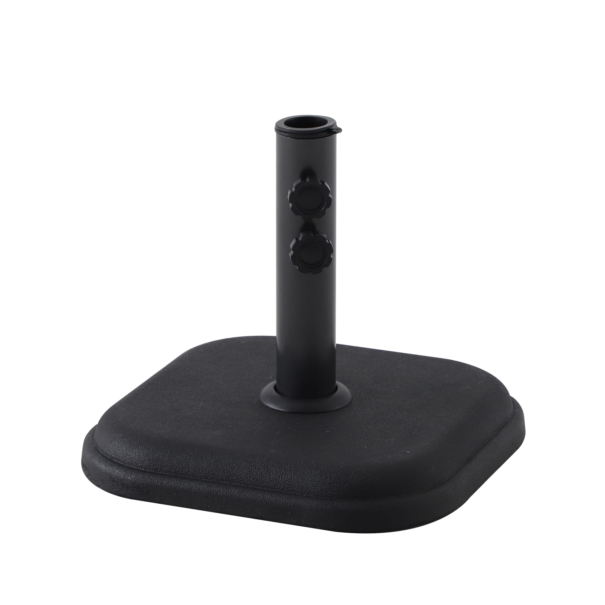 82566584 Подставка под зонт 35x31x35 см, бетон, цвет тёмно-серый Santreyd  - Вид №1