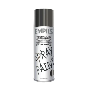 Краска аэрозольная Empils цвет серебристый 425 мл 17702640 STLM-2081697