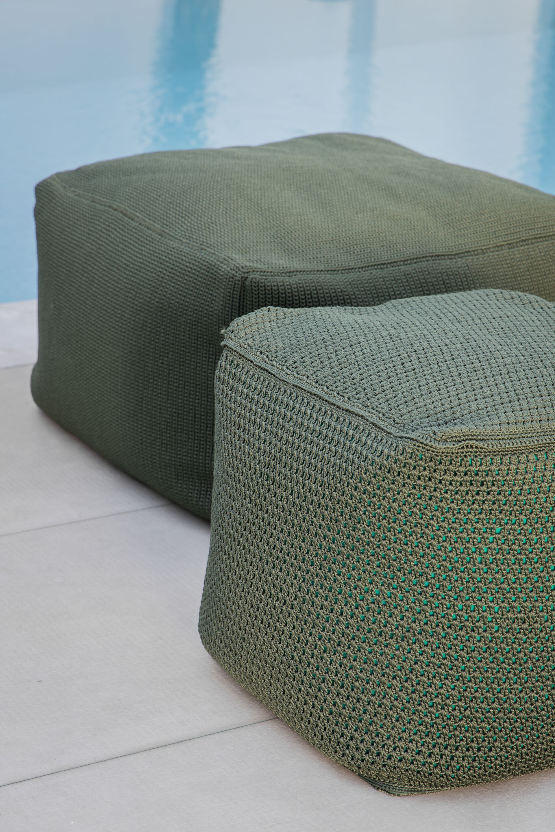 Квадратный садовый пуфик из веревки cbdesign Виареджо ARCH-00086752 - Вид №14