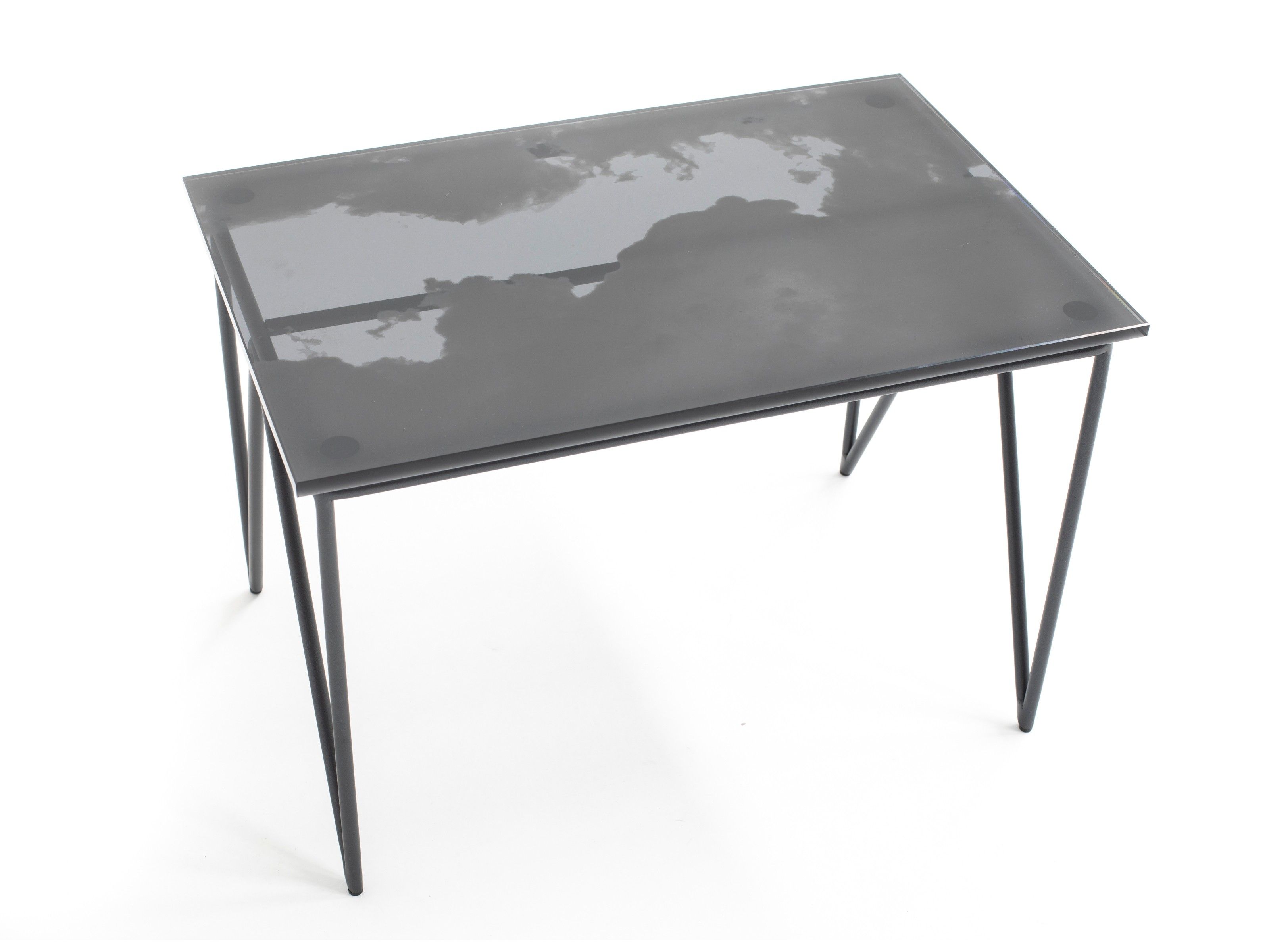 Прямоугольный стол из стали и хрусталя MOROSO AeroZeppelin ARCH-00146221 - Вид №1