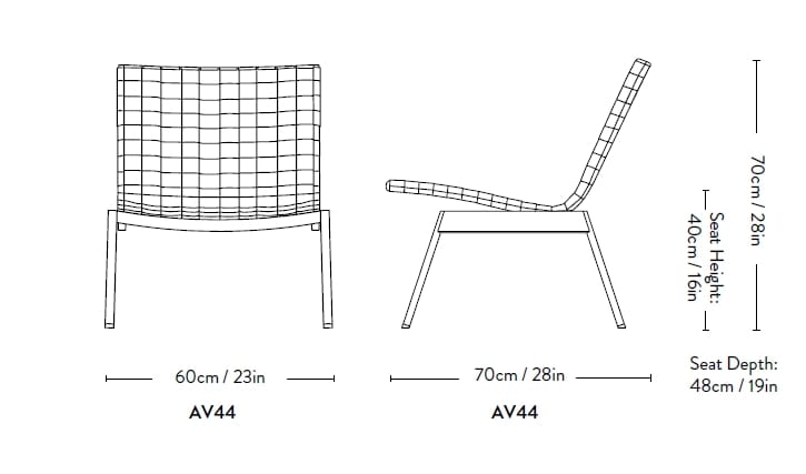Садовое кресло из синтетического волокна &Tradition виллы ARCH-00113279 - Вид №6