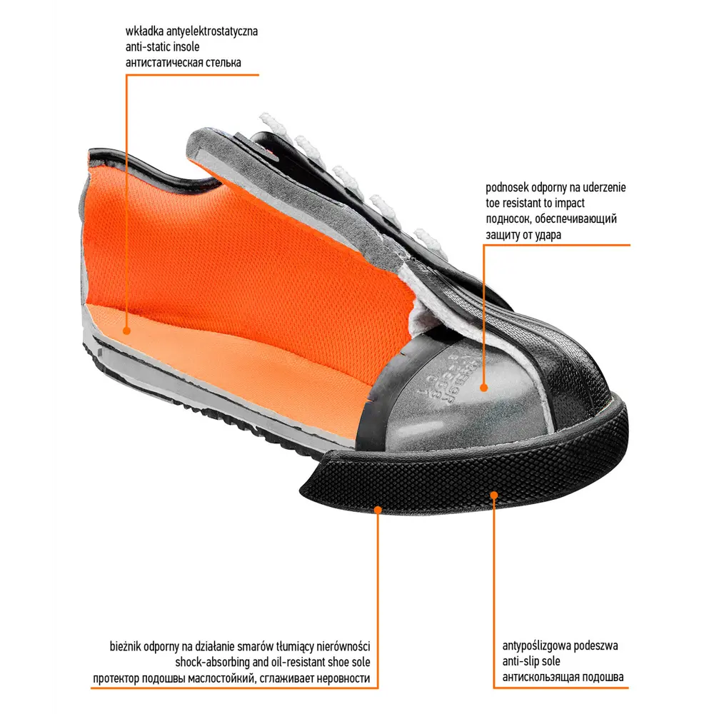 Кеды рабочие Neo, р-р 44, SB SRA, стальной подносок Neò STLM-2201870 - Вид №2