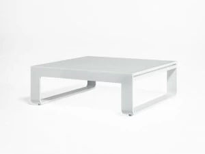 GANDIABLASCO Низкий садовый стол из термо-лакированного алюминия Flat