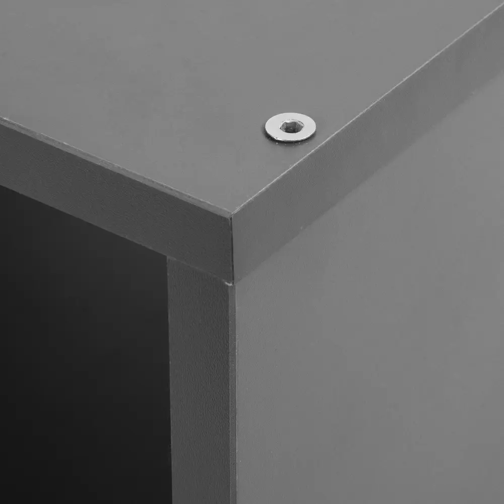 Стеллаж КУБ 1 секция 18х36х32 см ЛДСП цвет графит Santreyd STLM-2211888 - Вид №2