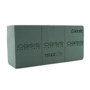 Губка флористическая оазис Oasis Floral Foam 23x11x8см для сухих цветов