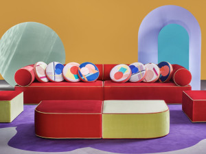 Ткань диван