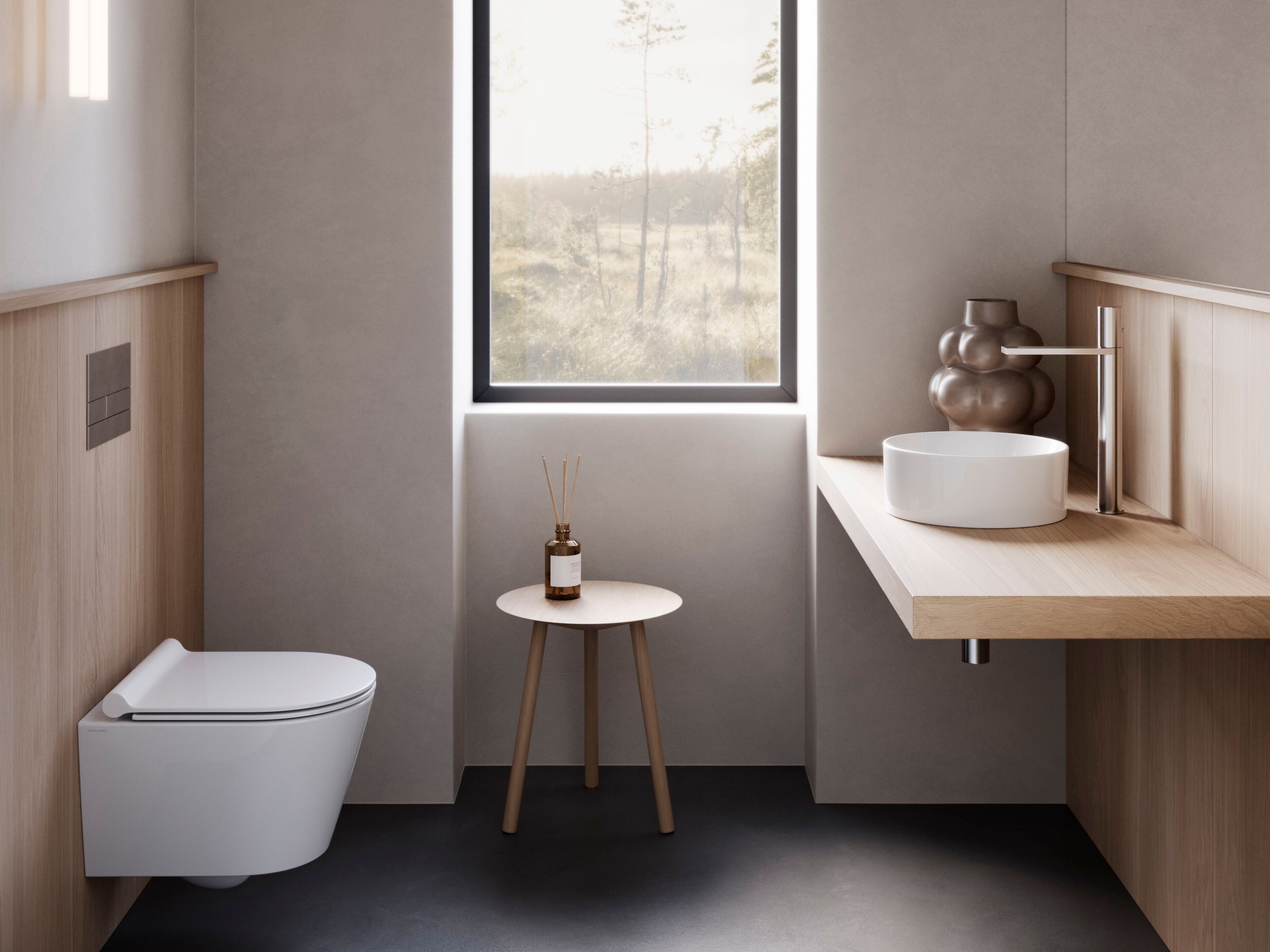 Подвесной туалет без бриды CERAMICA CATALANO ноль ARCH-00100017 - Вид №9