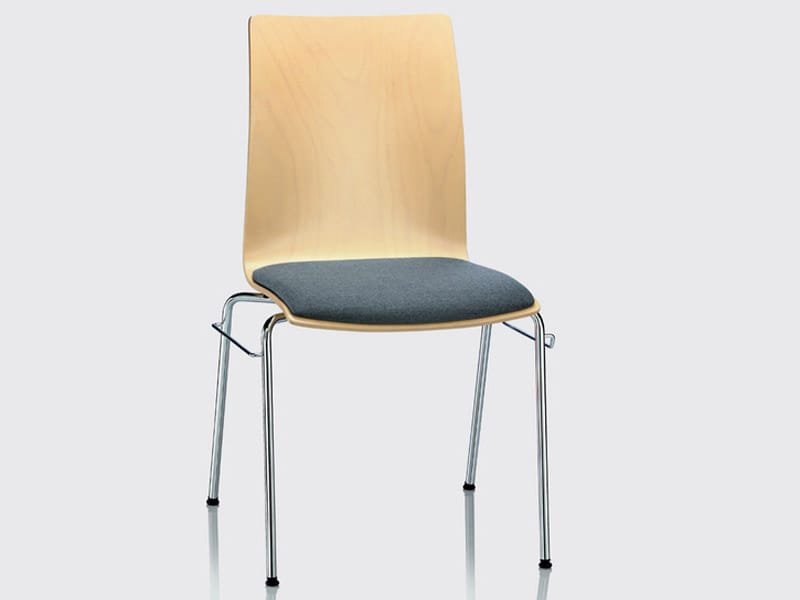 Штабелируемый стул для конференций с опрокидыванием Brunner ARCH-00014131 - Вид №1