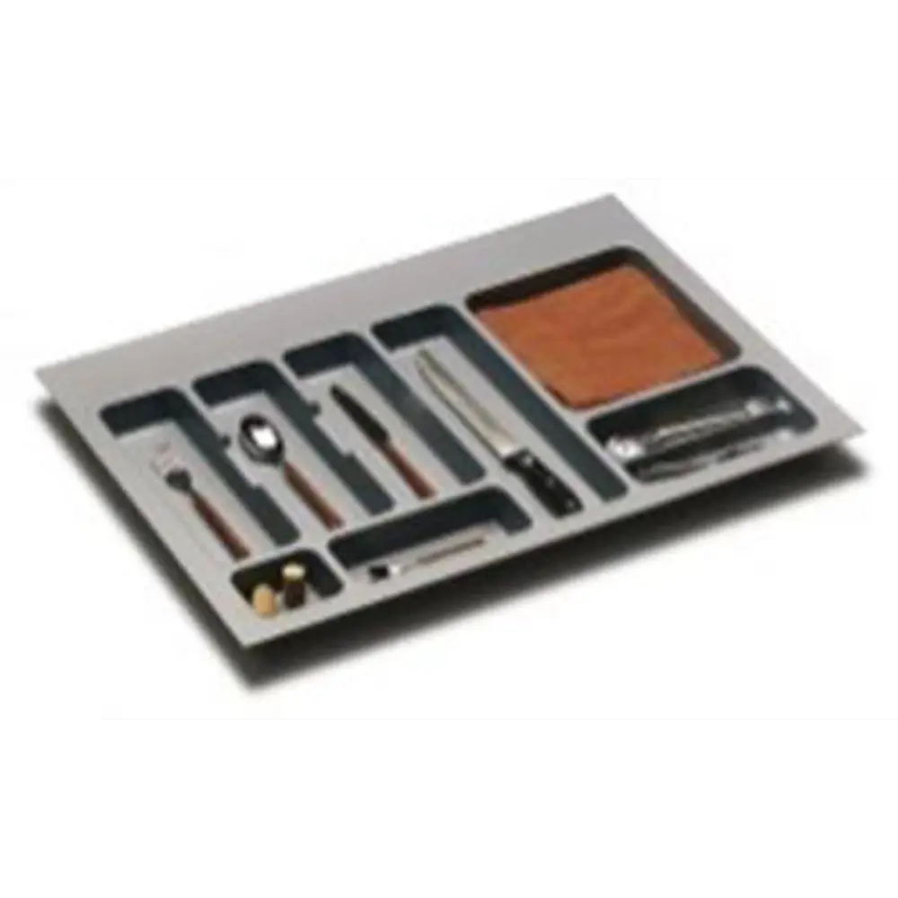 Лоток для столовых приборов Delinia 48.6x4.5x72.6 см пластик цвет серый STLM-2105673 - Вид №6
