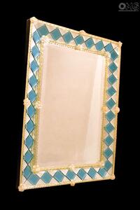 852 ORIGINALMURANOGLASS Венецианское зеркало Zorzi - муранское стекло OMG  см