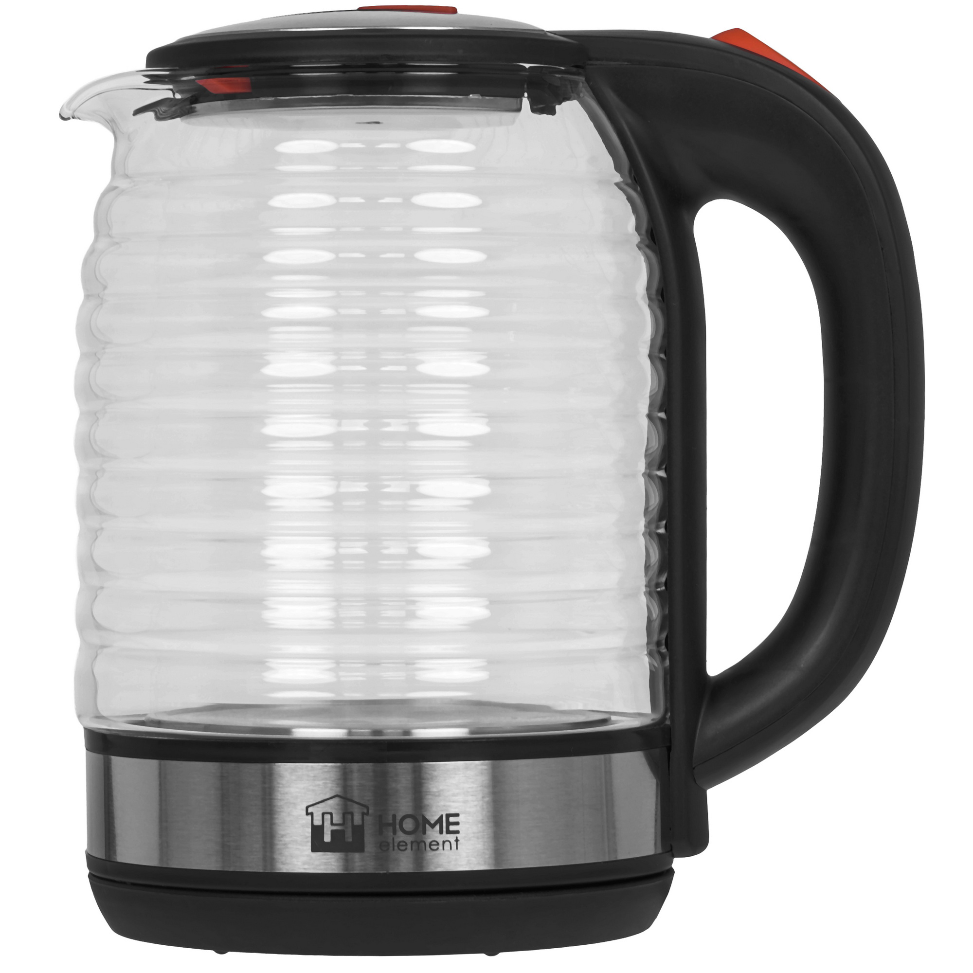 9091597 Электрочайник HOME ELEMENT HE-KT2306 красный рубин черный STDN-0024829