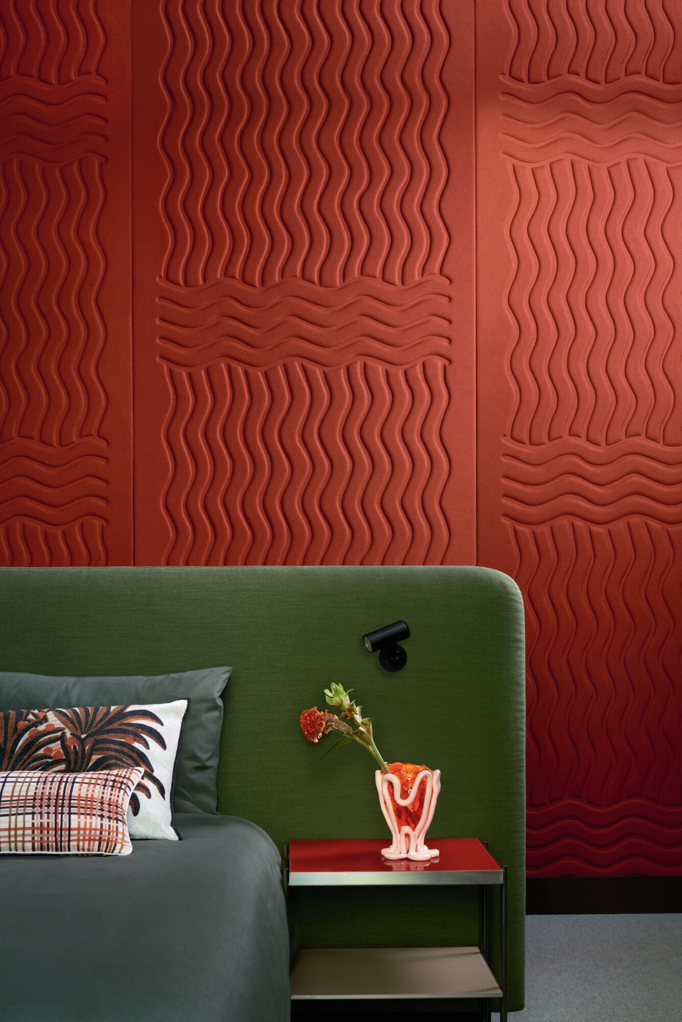 Шерстяная настенная ткань Élitis Forms ARCH-00061858 - Вид №9