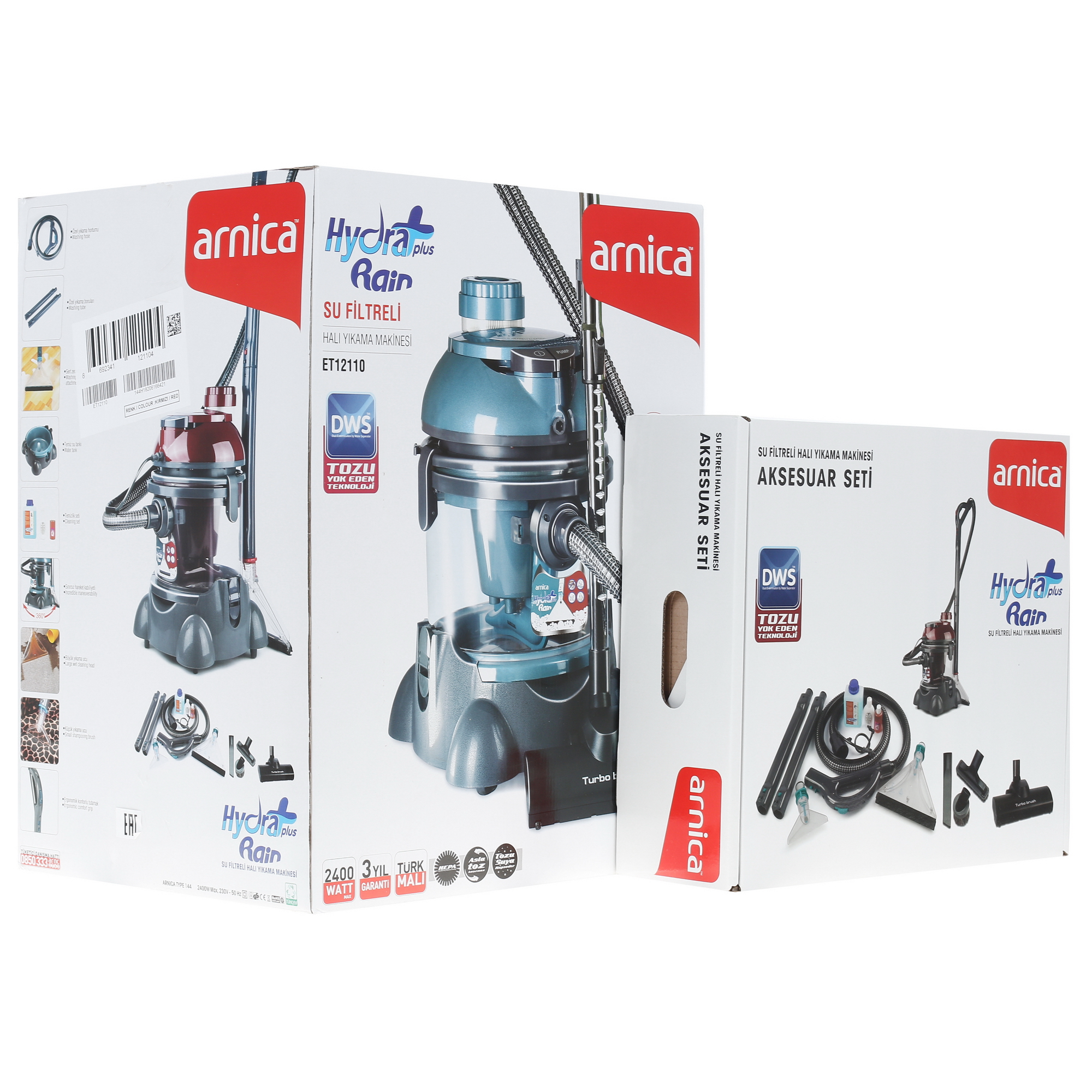 1274728 Пылесос Arnica Hydra Rain Plus красный STDN-0017869 - Вид №17