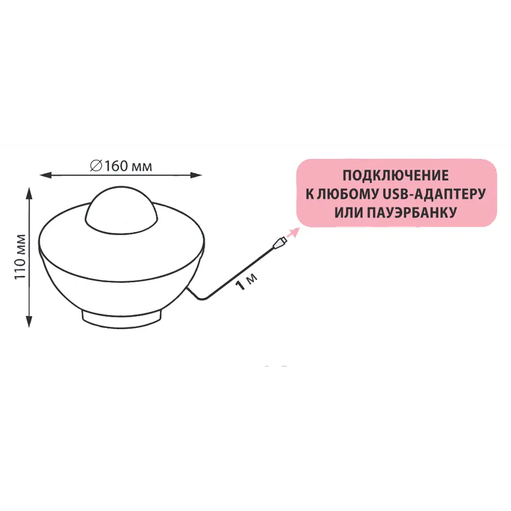Проекционный ночник Volpe с RGB-подсветкой и пультом ДУ 89382045 STLM-1416038 - Вид №13