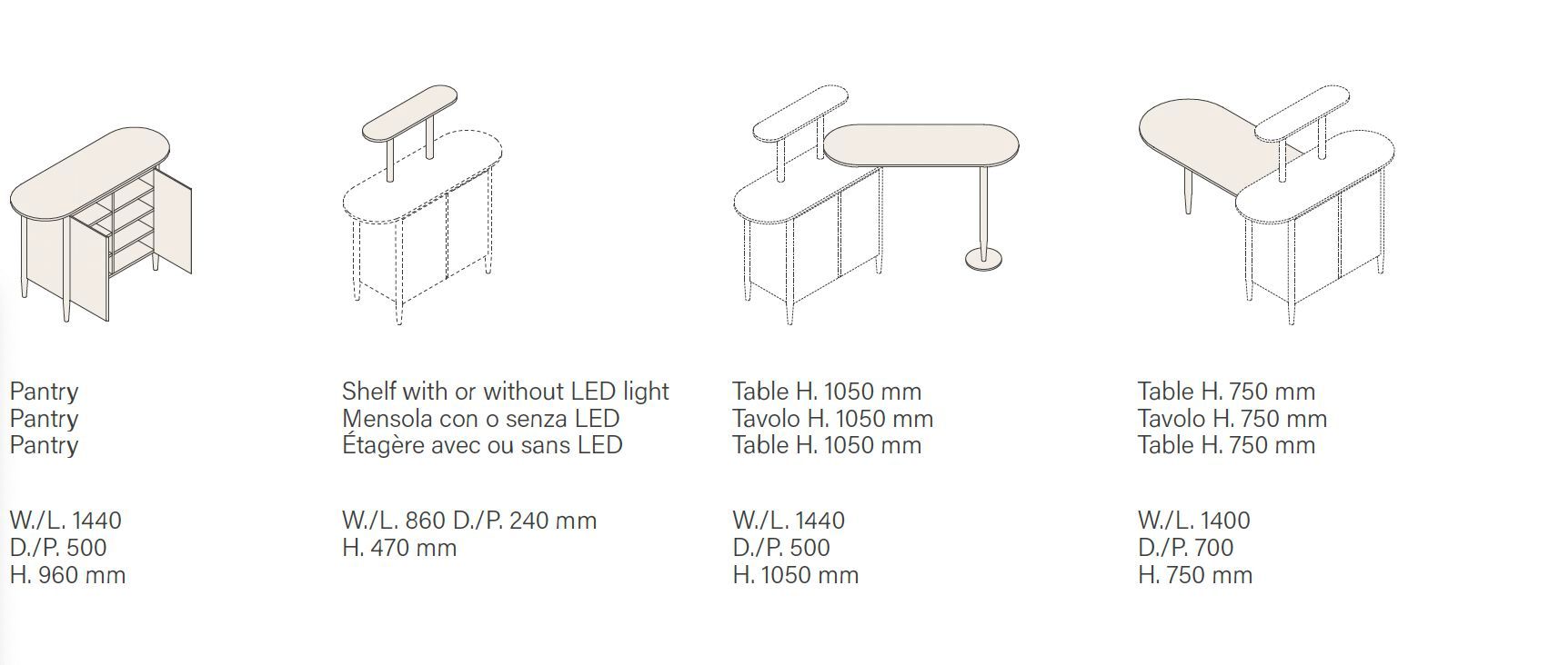 Деревянный барный шкаф Martex ядро ARCH-00143226 - Вид №7