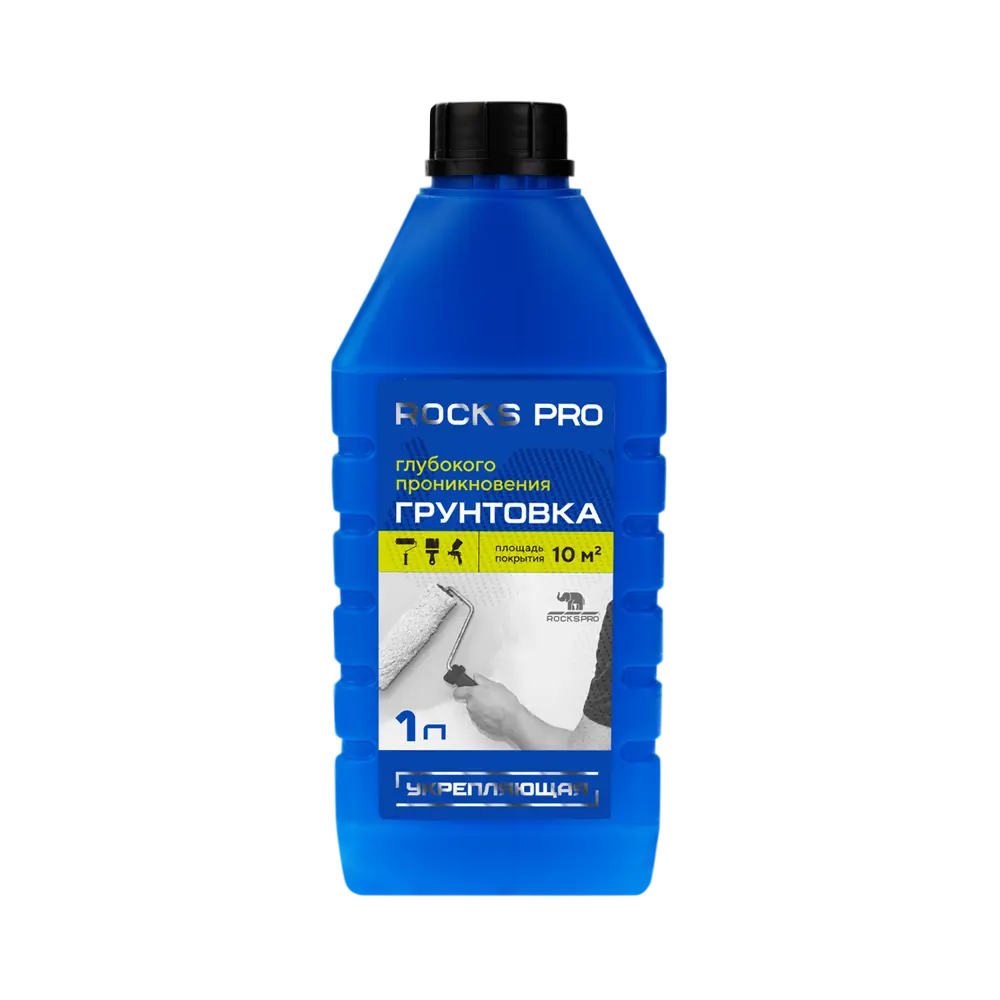 Грунтовка глубокого проникновения Rocks Pro белая 1 л Santreyd STLM-2196096