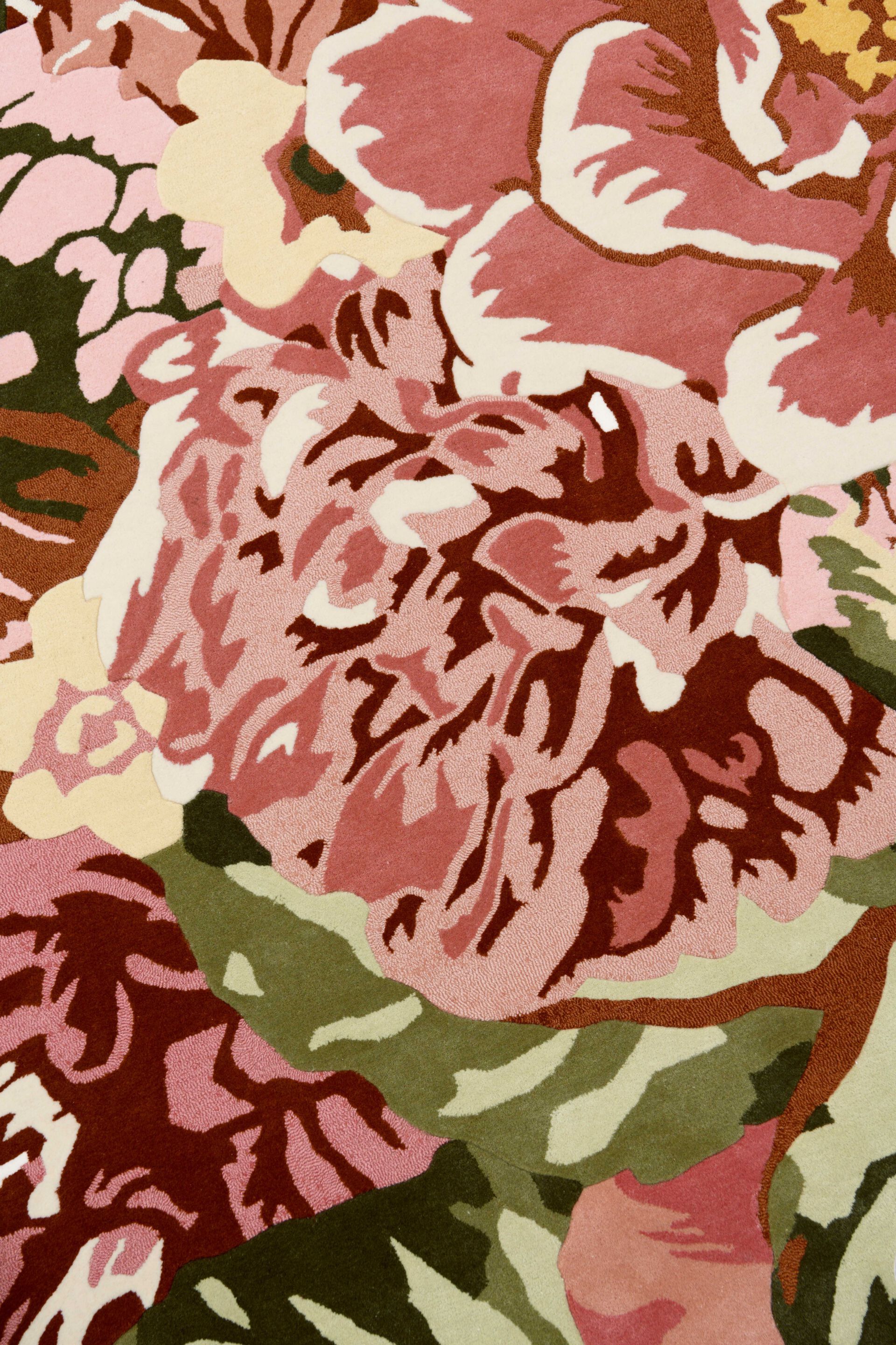 Изготовленный на заказ шерстяной цветочный ковер LELIEVRE Quenin-Belle Époque ARCH-00076509 - Вид №1