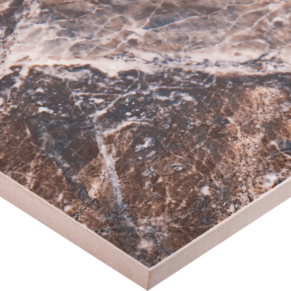 Керамогранит Damascata цвет коричневый 59.5Х59.5 см 1,06 м² Golden Tile STLM-2092904 - Вид №2
