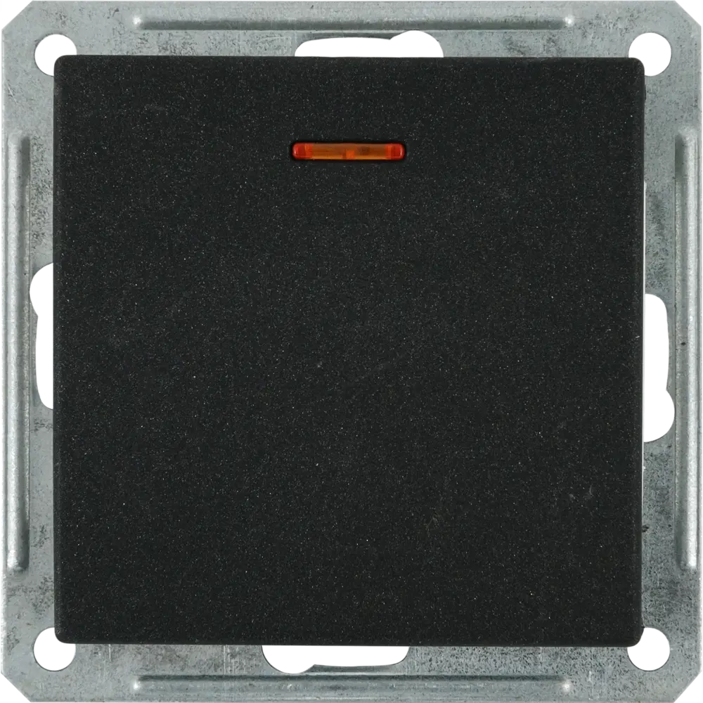 Выключатель W59, 1 клавиша с подсветкой, черный бархат Schneider Electric STLM-2140811
