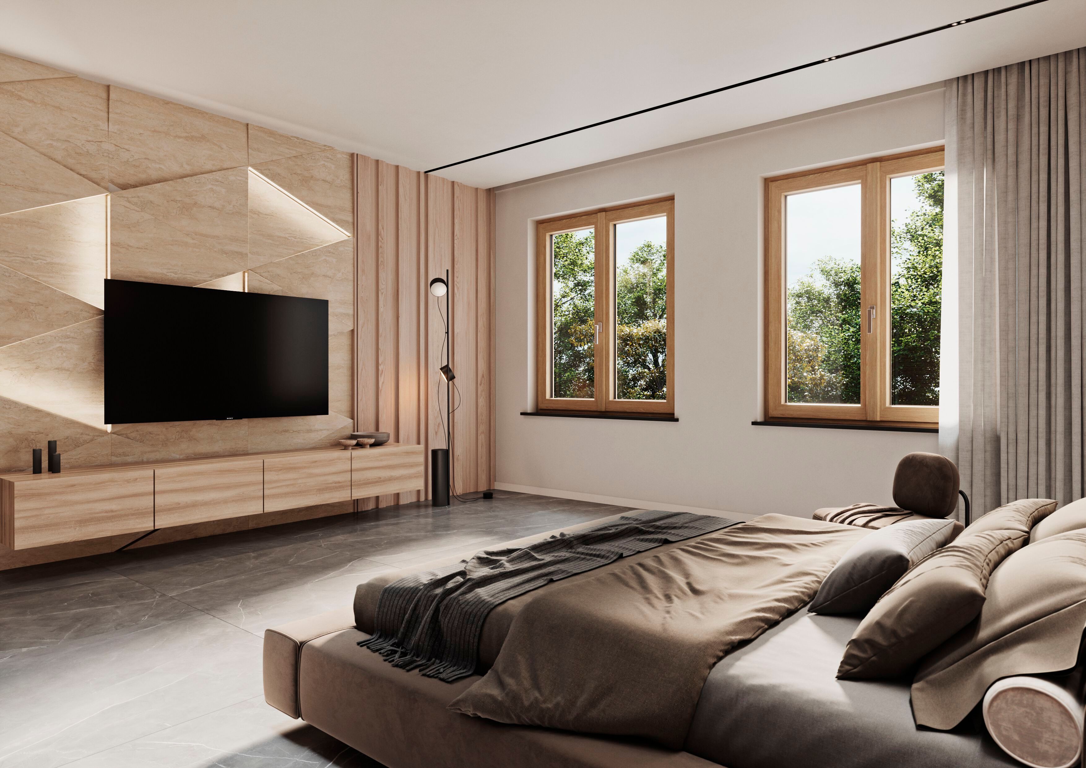 Окно из ПВХ с тройным остеклением WnD RAVIA EVO ARCH-00068376 - Вид №1