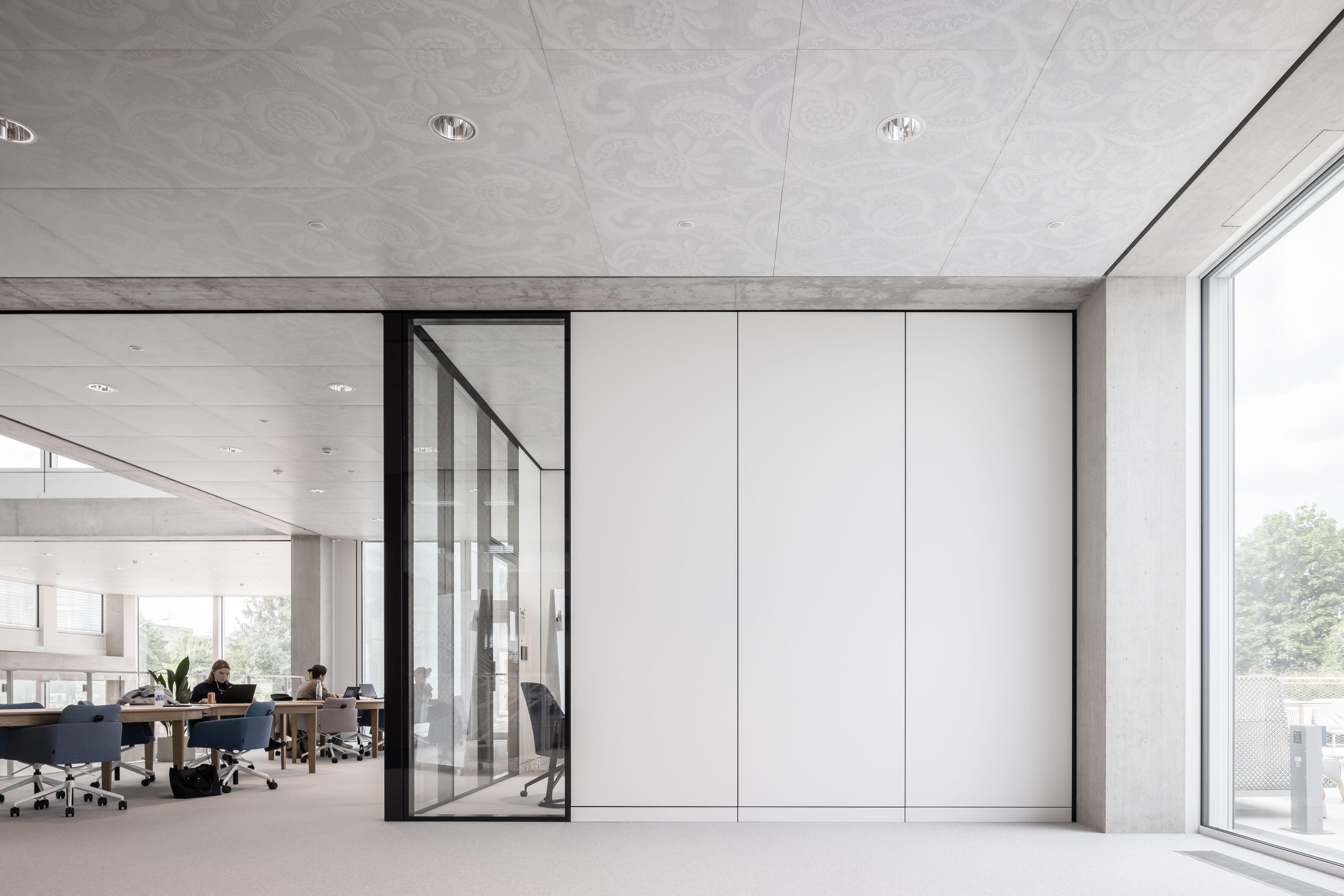 Перегородка с металлическими панелями Lindner LOGIC 100 METAL ARCH-00060071 - Вид №1