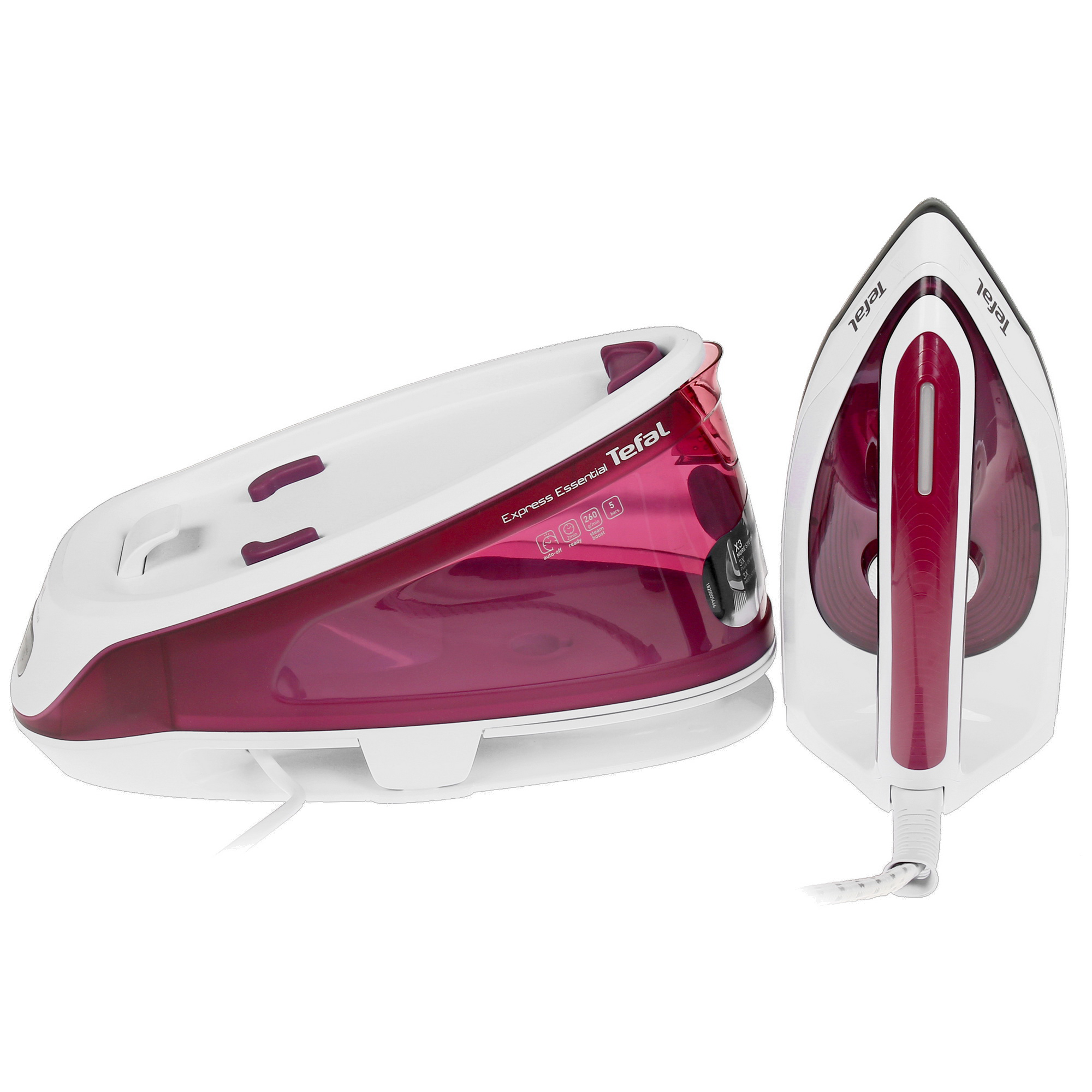 1651889 Парогенератор Tefal Express Essential SV6110E0 бордовый STDN-0062712 - Вид №9