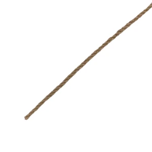 Джутовая веревка Сибшнур 4 мм 50 м (бежевый/коричневый) 89411584