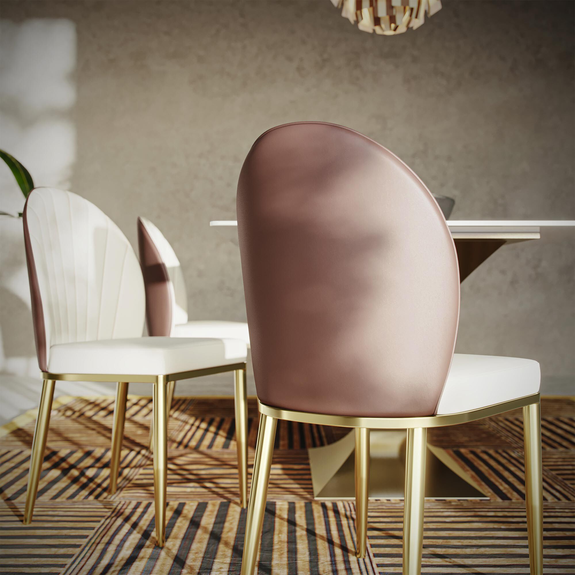 Стул из искусственной кожи GIULIA GRILLO CONCHIGLIA ARCH-00022106 - Вид №2