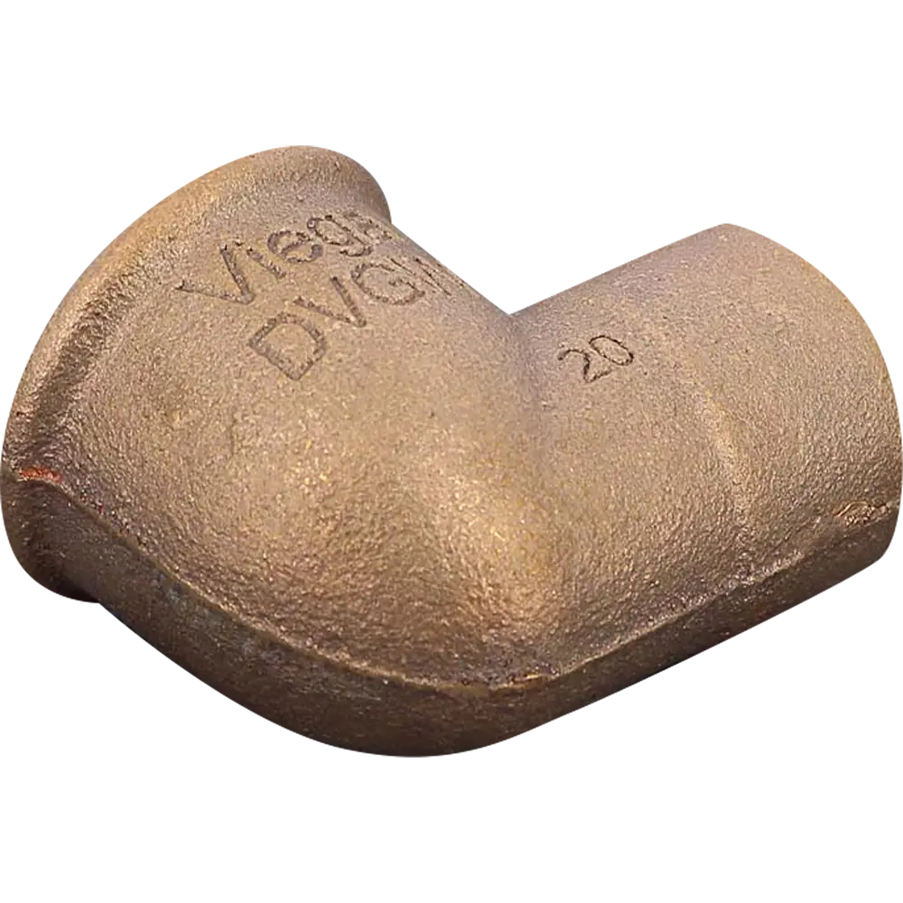 Отвод пайка 90° Viega внутренняя резьба 28 ммx1" медь 109561 STLM-2053709 - Вид №2