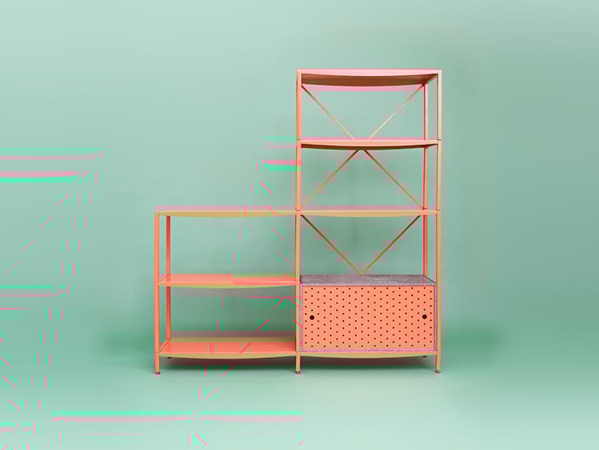 Металлическая секционная полка Giacopini Жан ARCH-00038947 - Вид №4