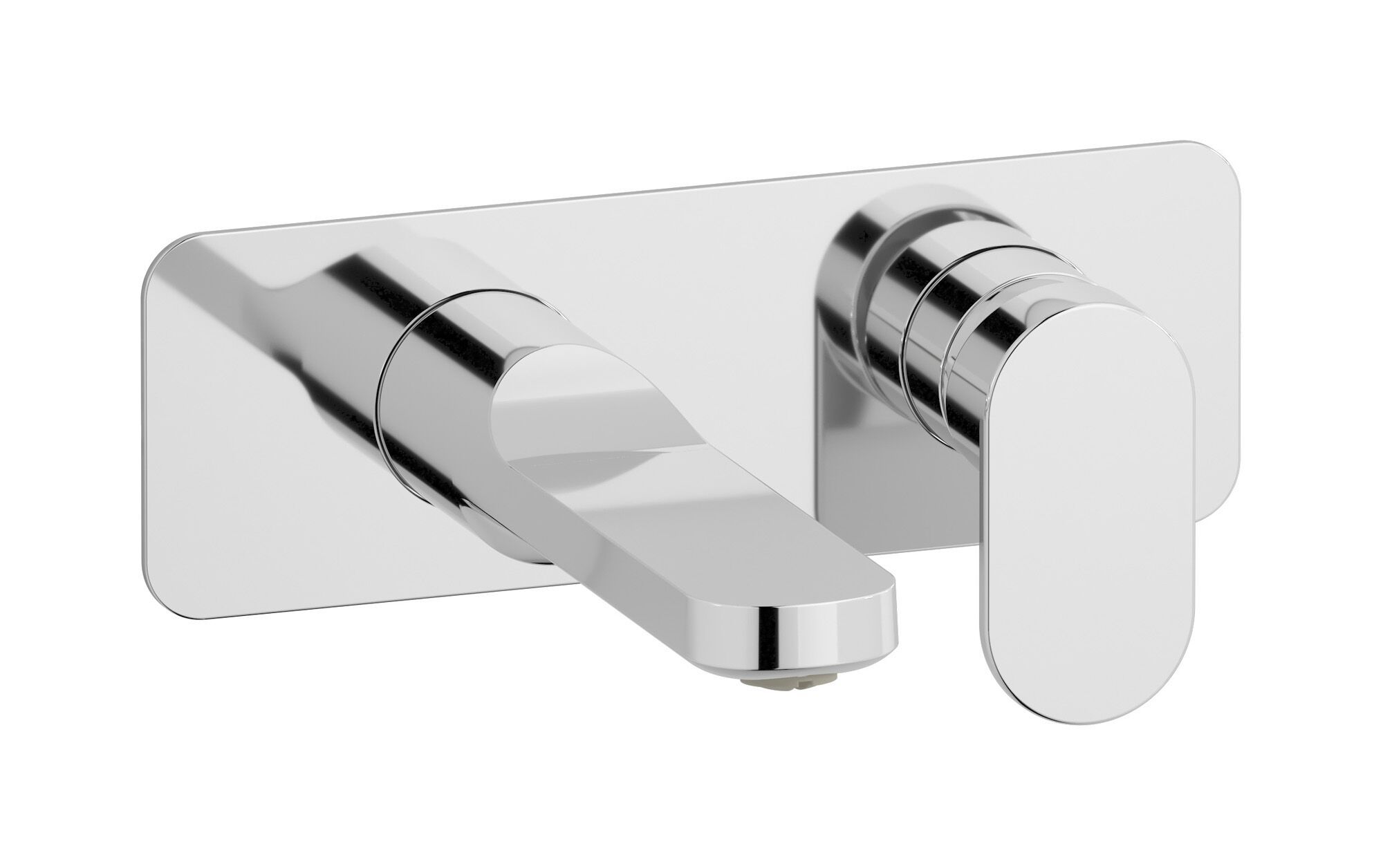 Настенный смеситель для раковины с 2 отверстиями и автоматическим сливом IB YesPlease! ARCH-00025189 - Вид №1