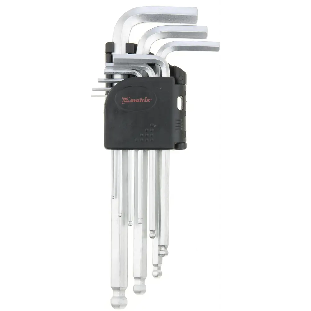 Набор шестигранных ключей Matrix с шаровой головкой 11233 87788414 STLM-1499080