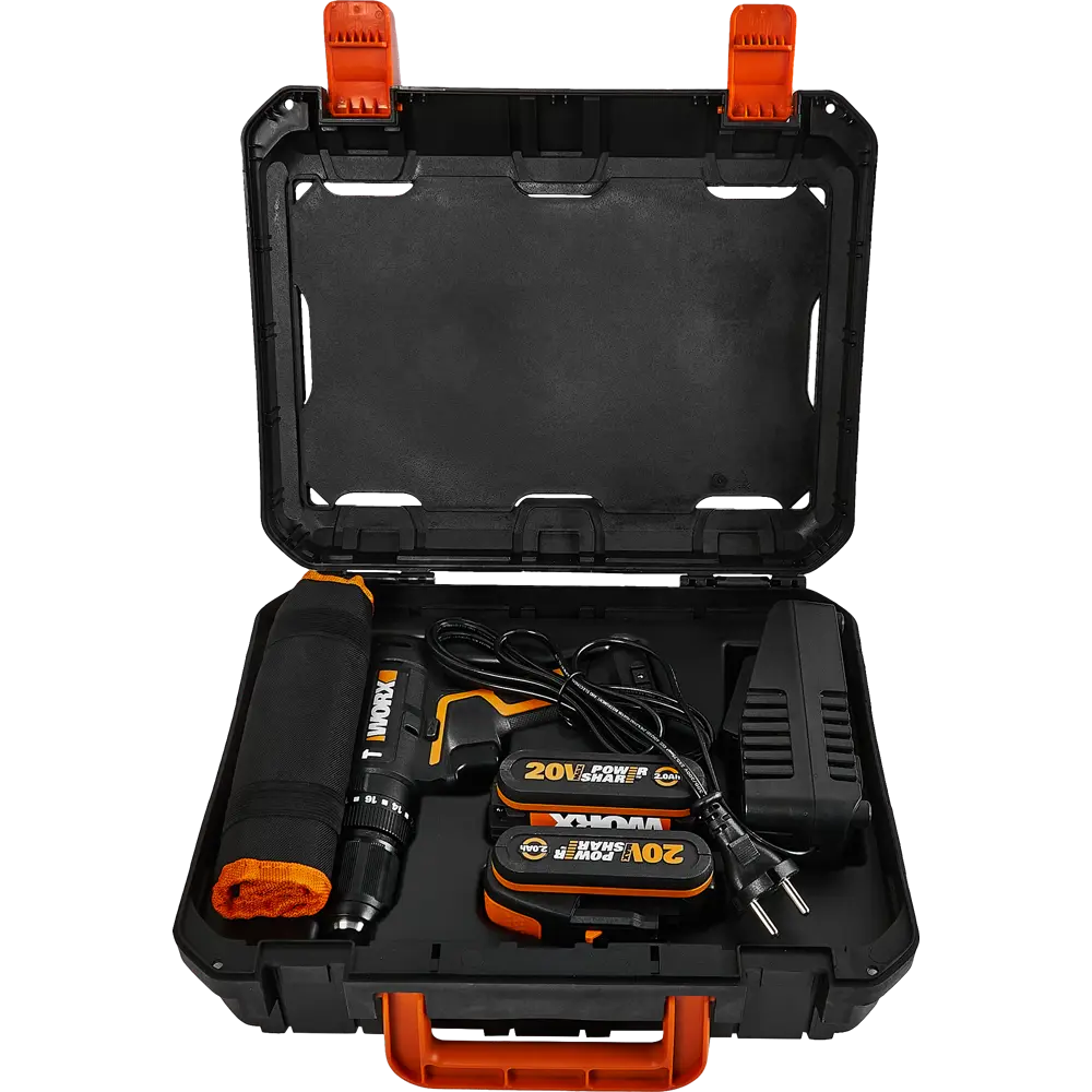 Аккумуляторный шуруповерт Worx WT375 с двумя батареями и кейсом 89352756 STLM-0838906 - Вид №11