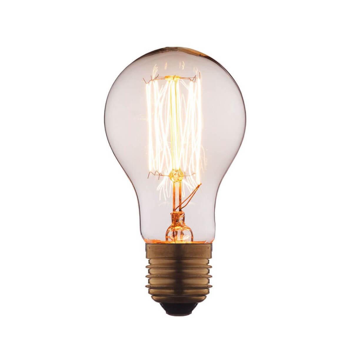 1003-T Лампа накаливания E27 40W прозрачная Loft IT Edison Bulb