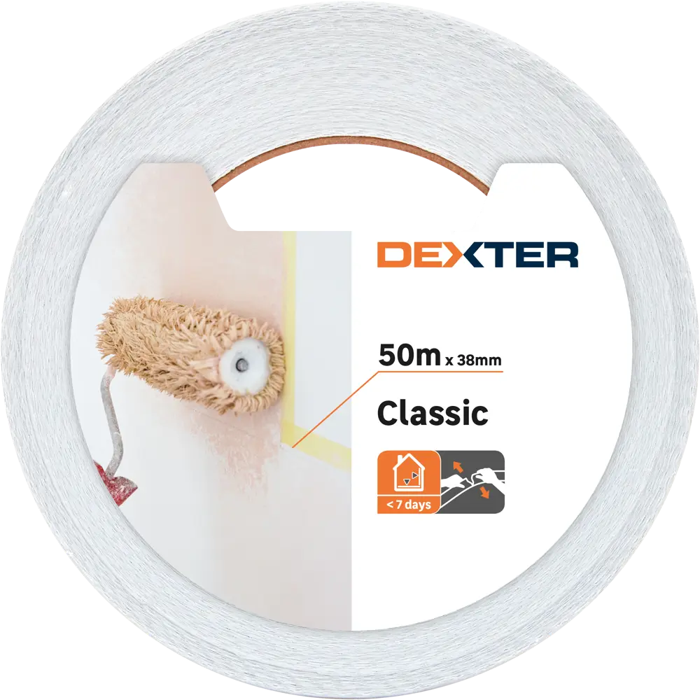 Лента малярная Dexter 38 мм х 50 м STLM-2148268 - Вид №1