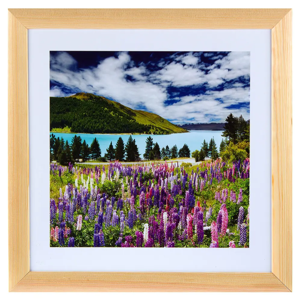 Постер в раме 40х40 см «Новая Зеландия» Santreyd STLM-2161763