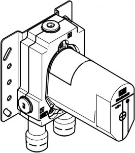 3502197090 Однорычажный смеситель для скрытого монтажа с защитным устройством - Dornbracht,Villeroy & Boch продукты скрытого монтажа