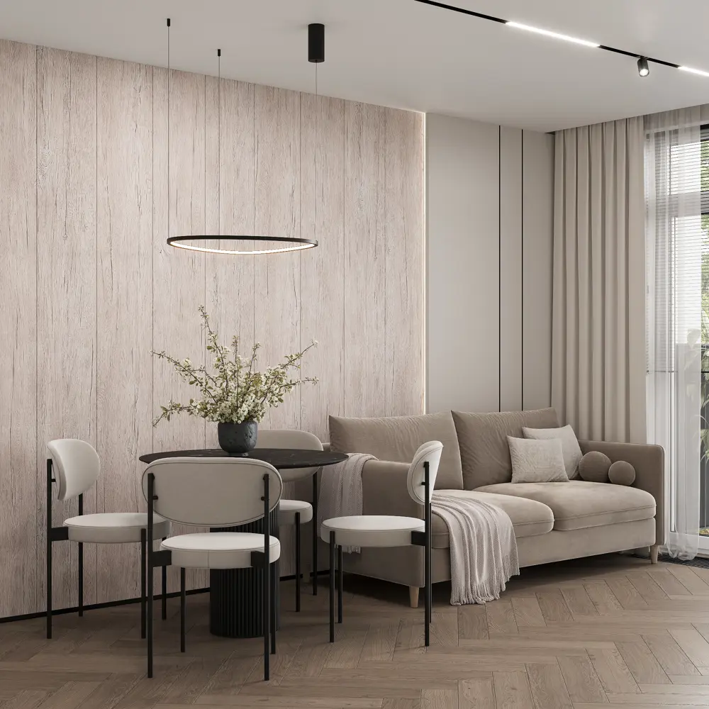 Панель МДФ  Дуб Шале 2600x300x6 мм 0.78 м² DEKOR PANEL STLM-2178411 - Вид №1