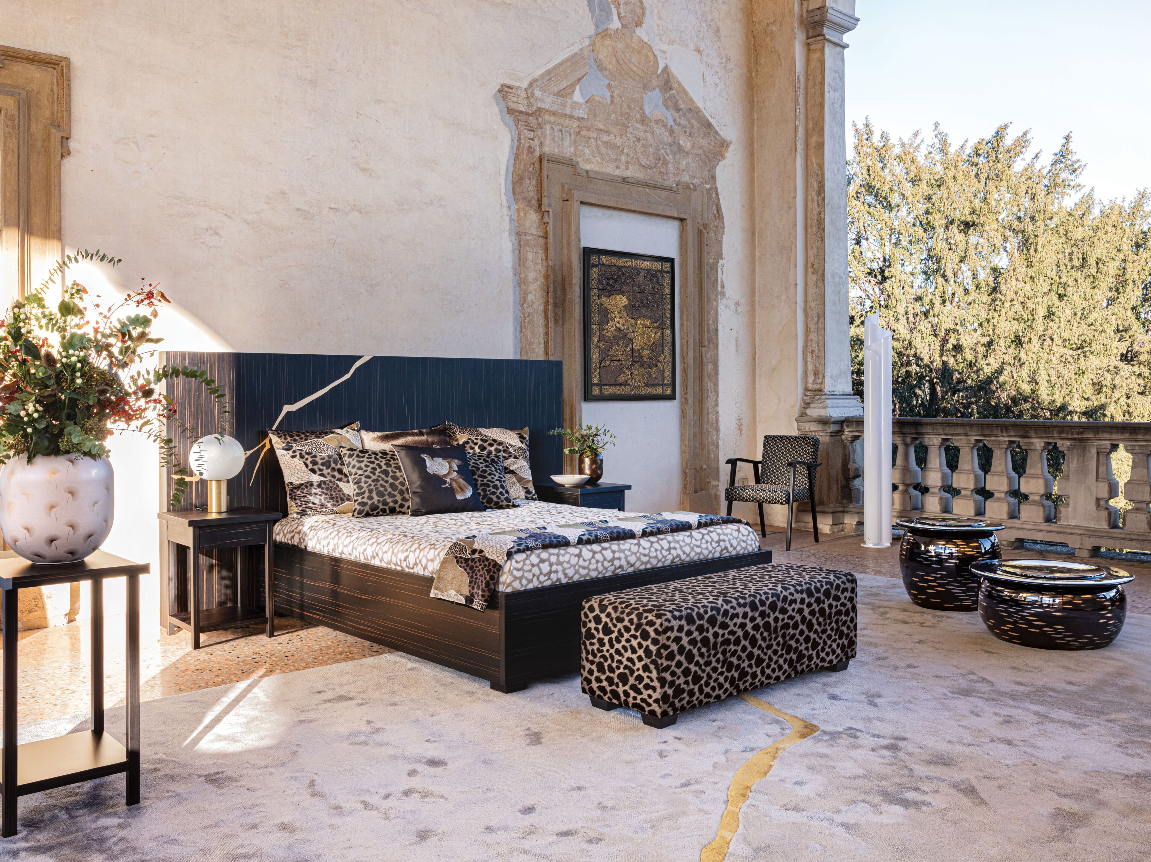 Круглый керамический журнальный столик для гостиной K-3 Tora ARCH-00063926 - Вид №2