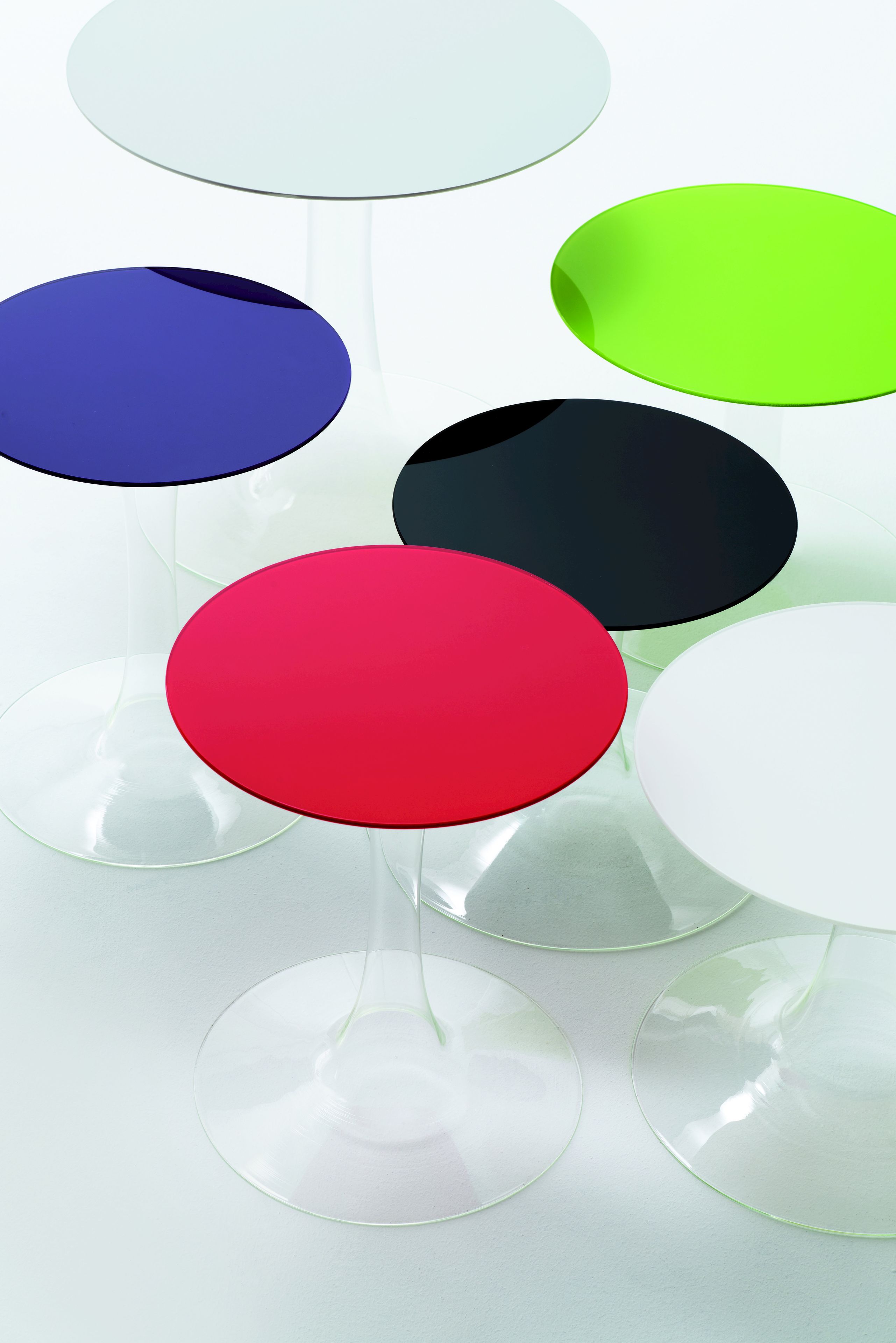 Круглый Хрустальный журнальный столик Glas Italia Funghetti ARCH-00113559 - Вид №1