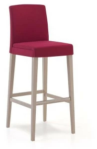 PIAVAL Высокий барный стул из ткани в современном стиле Fandango | health & care 76