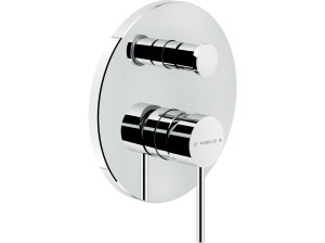 Однорычажный смеситель для душа с 2 отверстиями