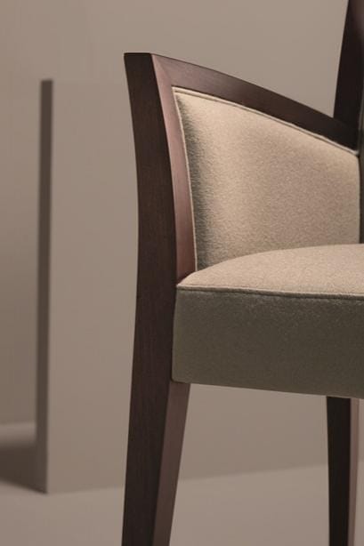 Тканевое кресло с подлокотниками Cizeta час ARCH-00054290 - Вид №5